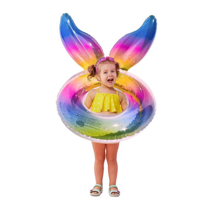 Carson a thaghas tu cearcall snàmh cumadh flùr airson do spòrs ri taobh na linne