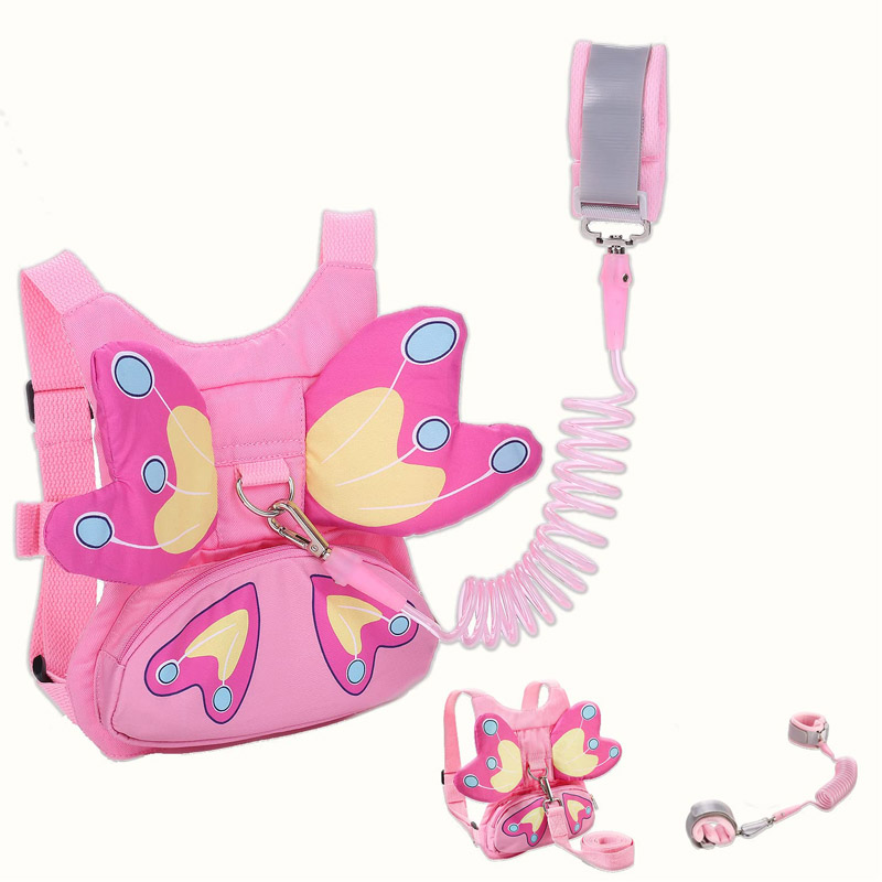 Pàiste Leash airson Kids-Baby Schoolbag